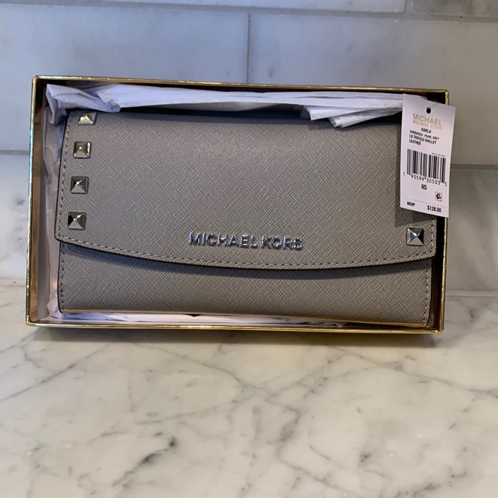 Spiked Michael Kors wallet